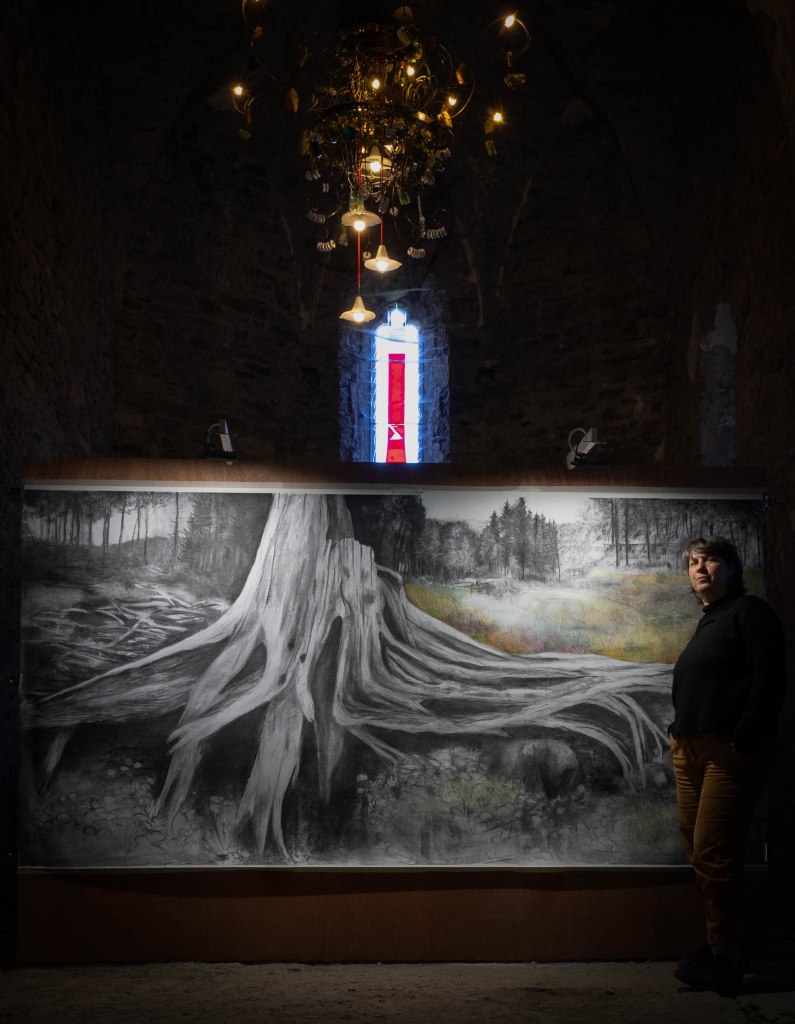 résidence de dessin. Photo Candy Amasse